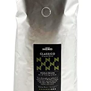 Caffè Nero Classico Whole Coffee Beans 1KG (1 x 1KG Coffee Bag)