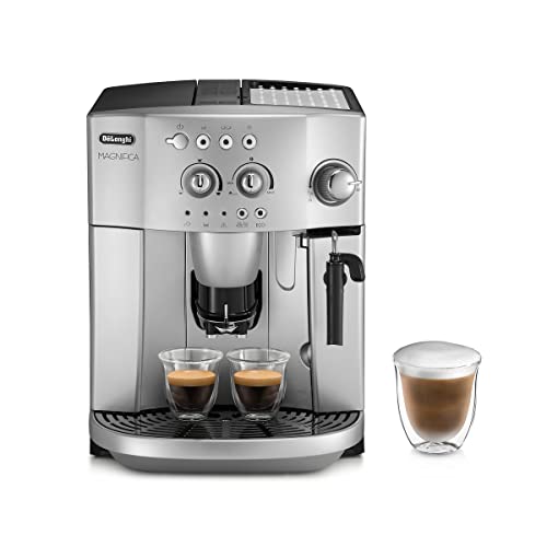 De'Longhi Magnifica, Automatic Bean to Cup Coffee Machine, Espresso, Cappuccino, ESAM 4200.S, Silver