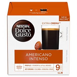 Nescafé Dolce Gusto Americano Intenso Coffee Pods, 16 Capsules