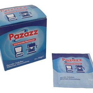 PAZAZZ Coffee Maker Descaler for Espresso Machine DELONGHI SAGE GAGGIA KRUPS DUALIT etc. - Makes 5,000ml