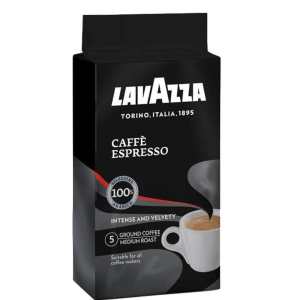 Lavazza Espresso (Black) Ground Coffee 250gr