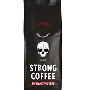 Strong Coffee to Wake the Dead - 500g Wholebeans | Intense Body and Full Flavour | High Caffeine | Natural Strong Coffee